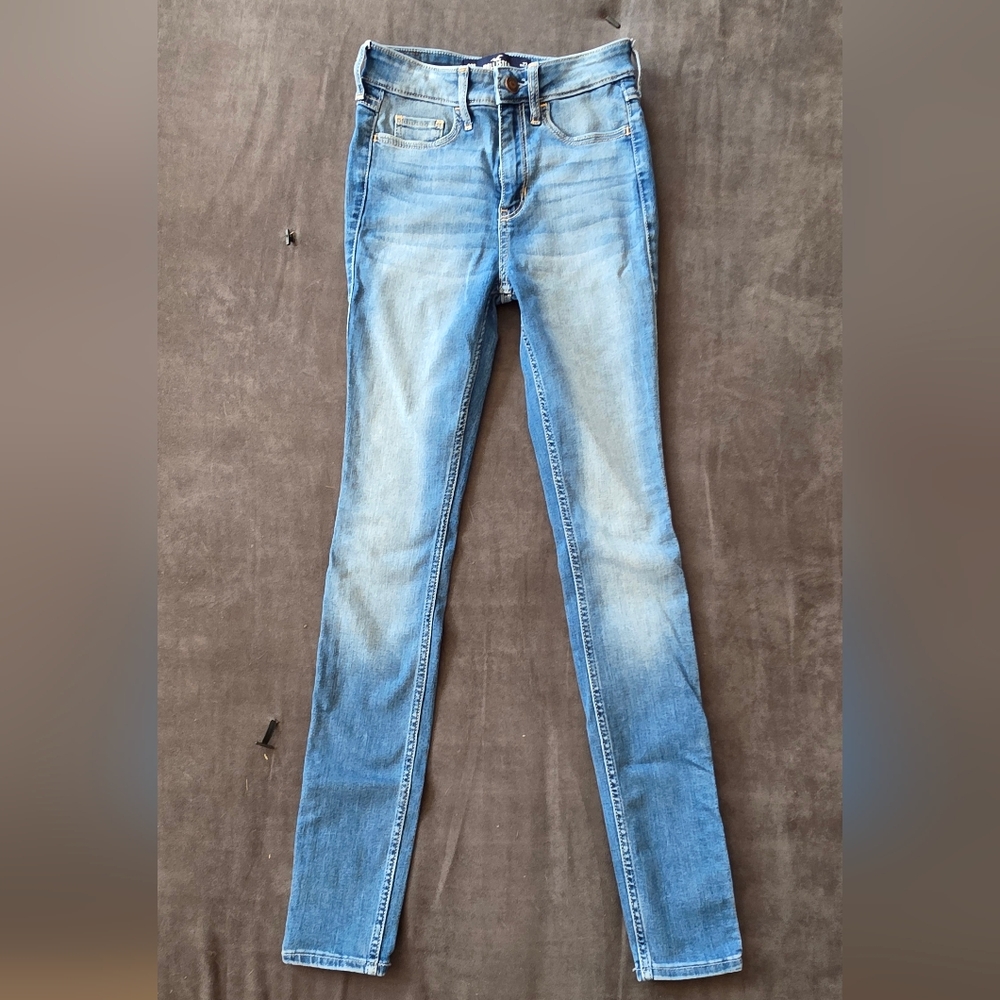 Hollister Light Wash‎ Slim Skinny Jeans